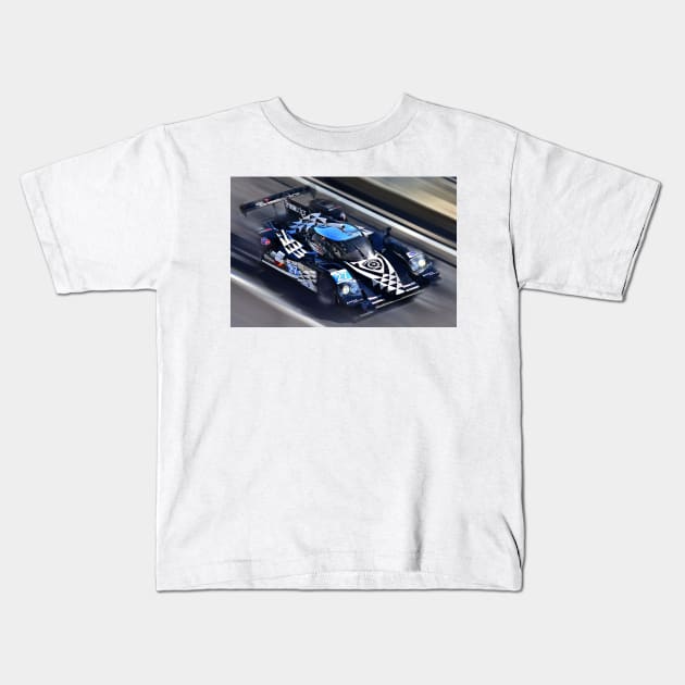 Endurance - Dempsey Racing Lola-Judd Kids T-Shirt by DeVerviers